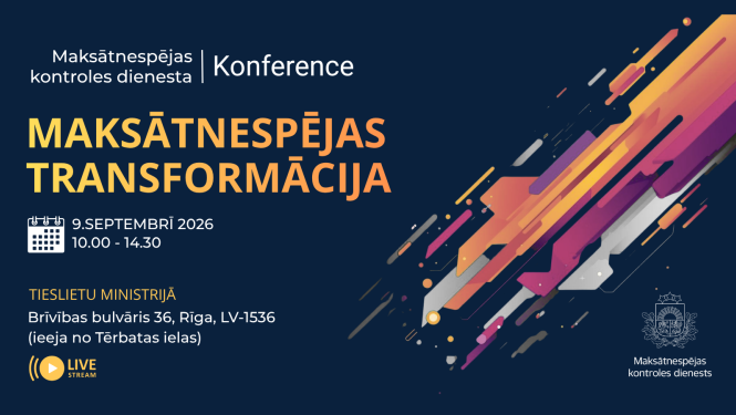 Maksātnespējas tranformācija. Konference.