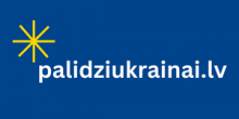 Uz zila fona dzeltena staru zvaigzne augšējā kreisajā stūrī