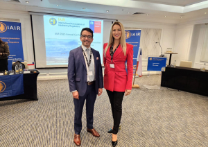 Inese Steina, Hugo Sanchez IAIR konferencē Čīlē 2025