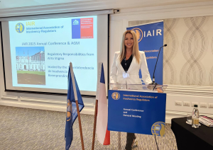 Inese Šteina IAIR konferencē Čīlē