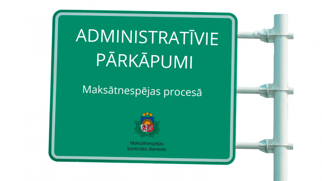Zīme ar uzrakstu: Administratīvie pārkāpumi