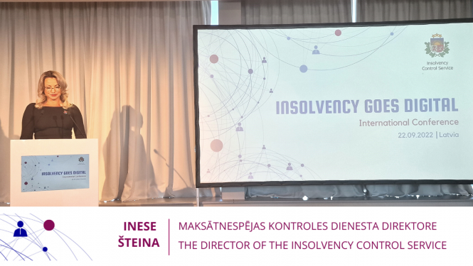 Inese Šteina atklāj konferenci