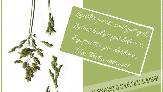 PRIECĪGUS LĪGO SVĒTKUS!