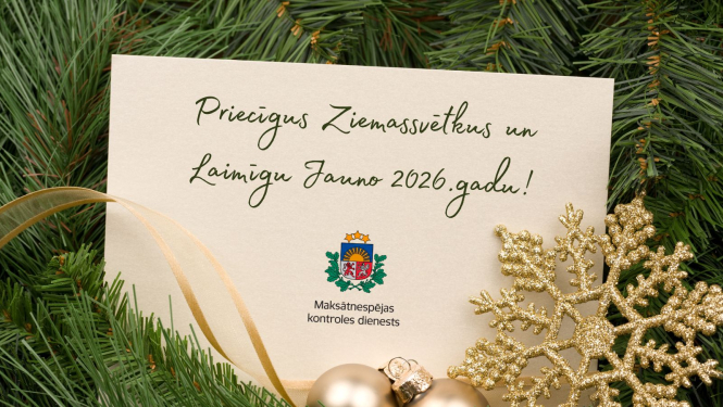 Preicīgus Ziemassvētkus un Laimīgu Jauno 2026.gadu