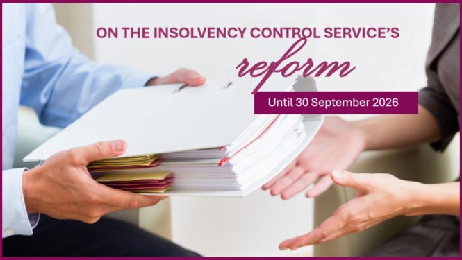 On the reform of the Insolvency Control Service