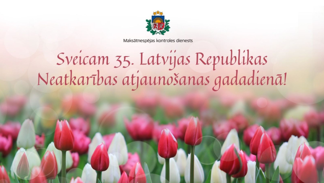 Apsveikums Neatkarības atjaunošanas dienā