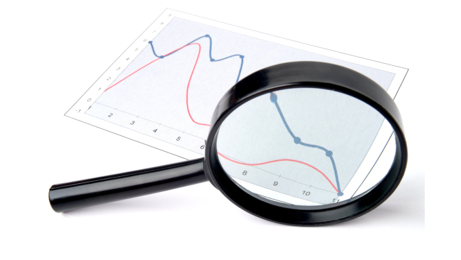 Lupa, kas palielina datu līknes kritumu