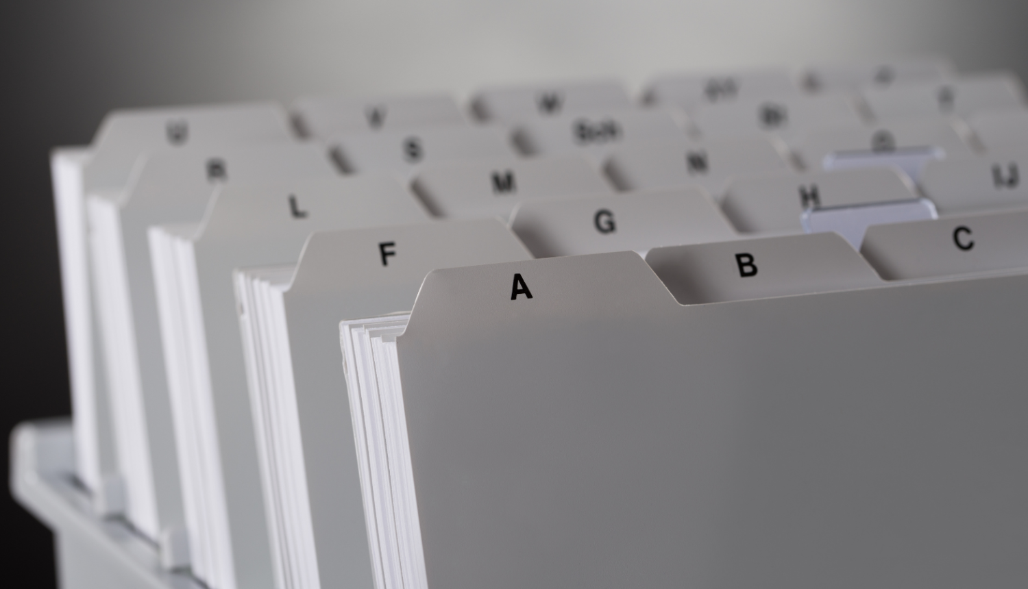 Arhīva dokumenti, kas sakārtoti pēc alfabēta burtiem