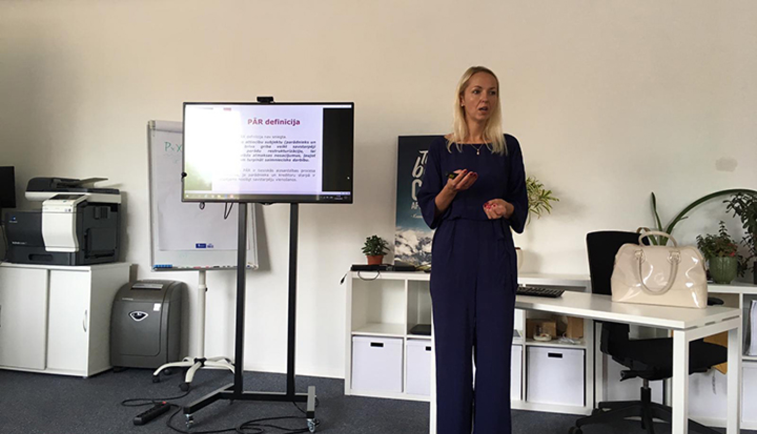 Par Ekonomikas ministrijas, LIAA biznesa inkubatoru un Maksātnespējas kontroles dienesta rīkotajiem informatīvajiem pasākumiem Siguldā un Valmierā