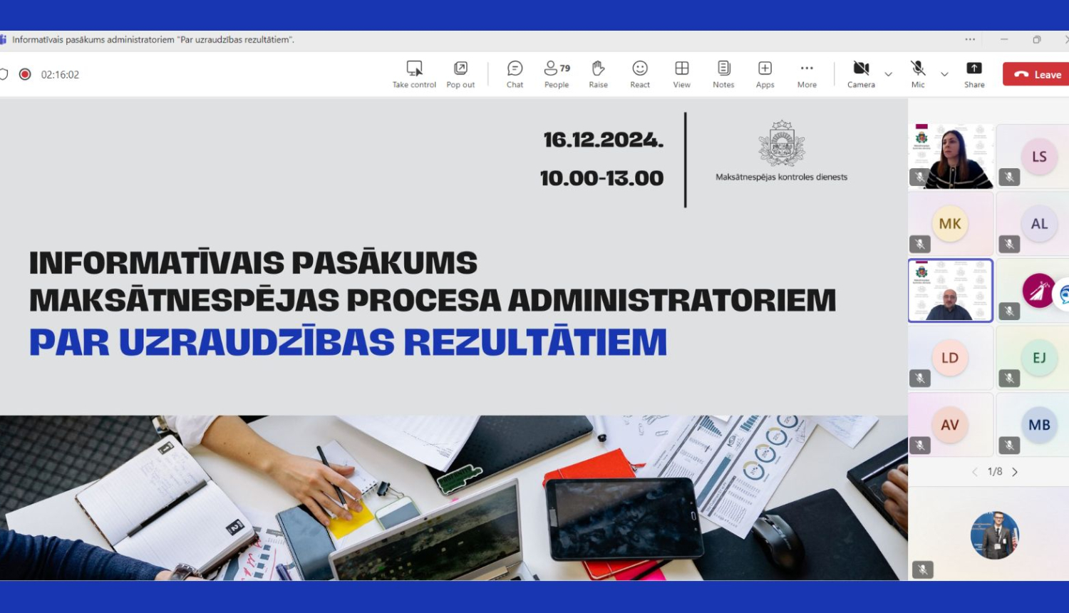 Ilustratīvs attēls - par MKD informatīvo pasākumu maksātnespējas procesa administratoriam