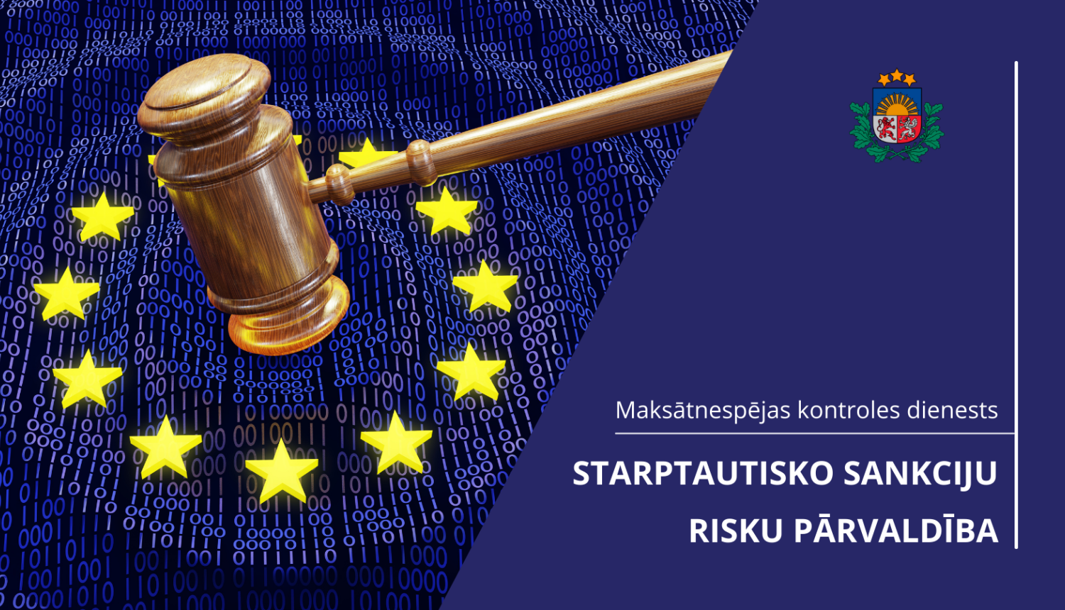 Eiropas dzeltenās zvaigznes un tiesas āmurs.