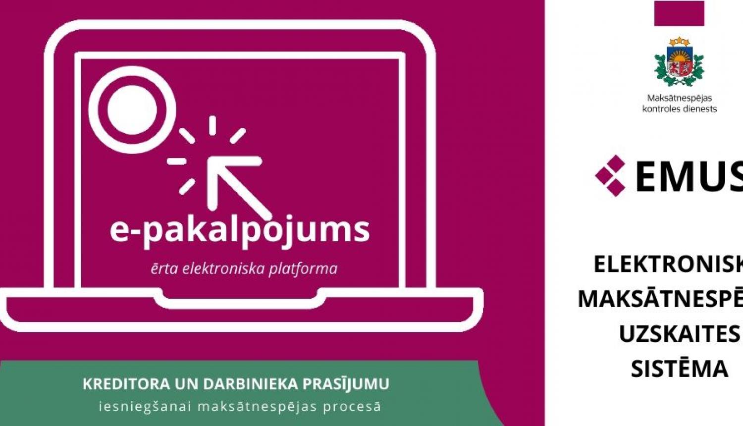 ELEKTRONISKĀS MAKSĀTNESPĒJAS UZSKAITES SISTĒMAS E PAKALPOJUMA LIETOŠANAS VADLĪNIJAS