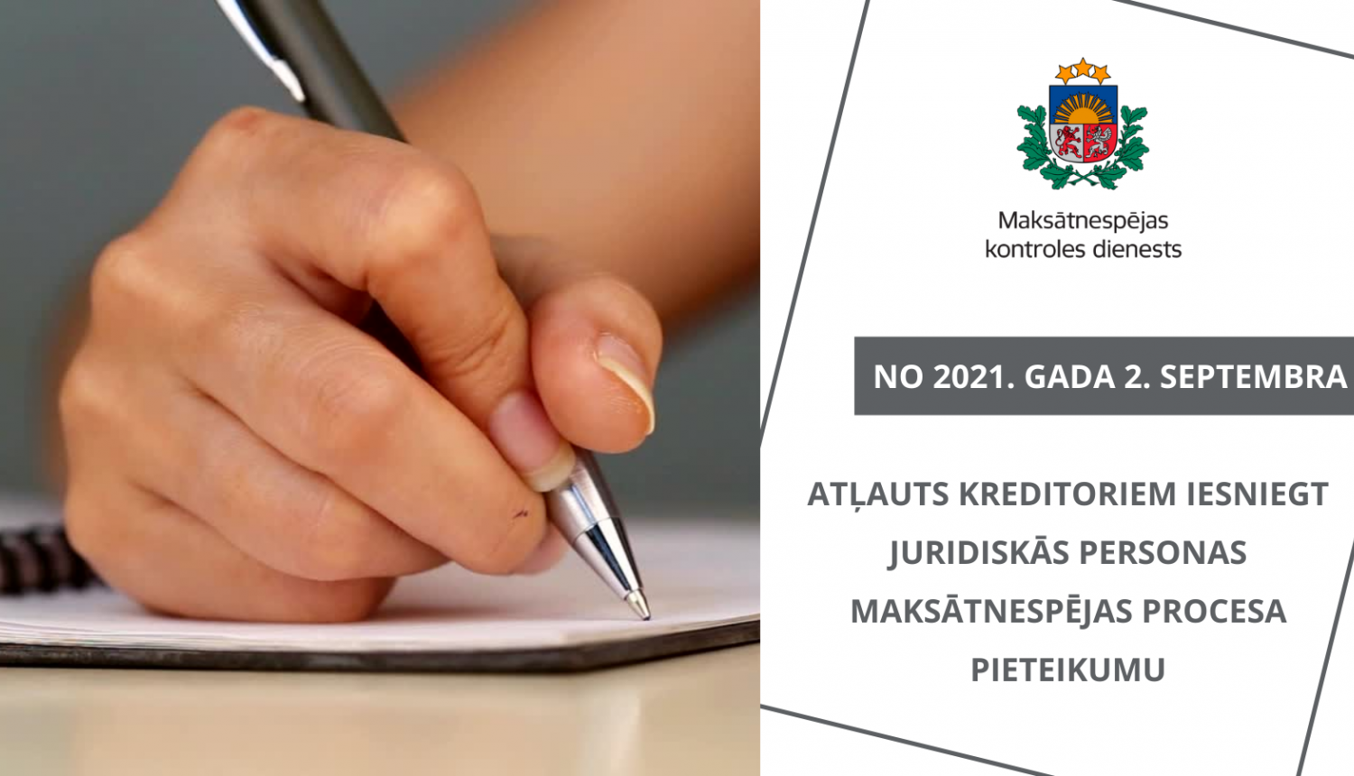 Kreditors drīkst iesniegt juridiskās personas maksātnespējas procesa pieteikumu