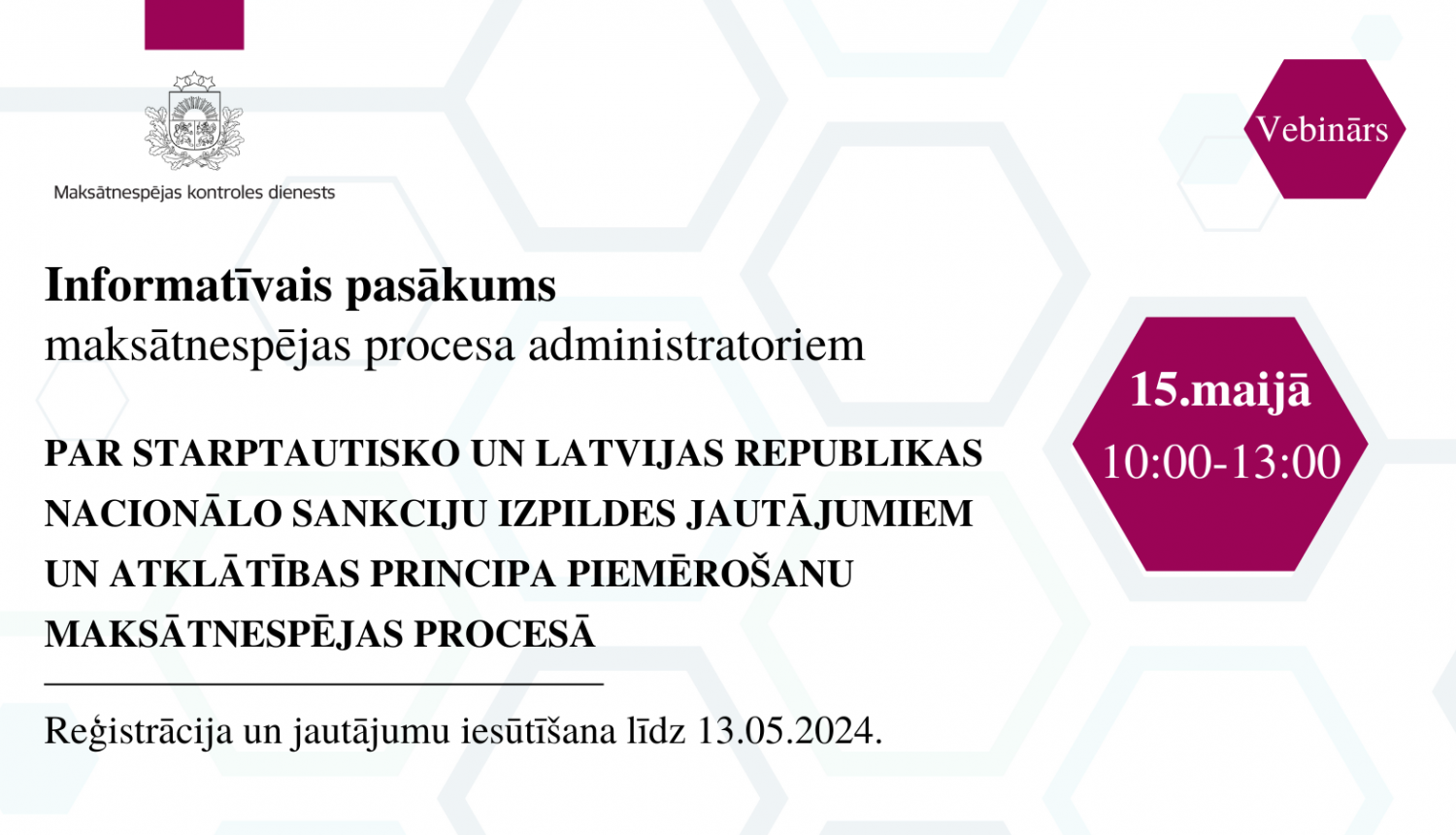 Informatīvais pasākums 15052024