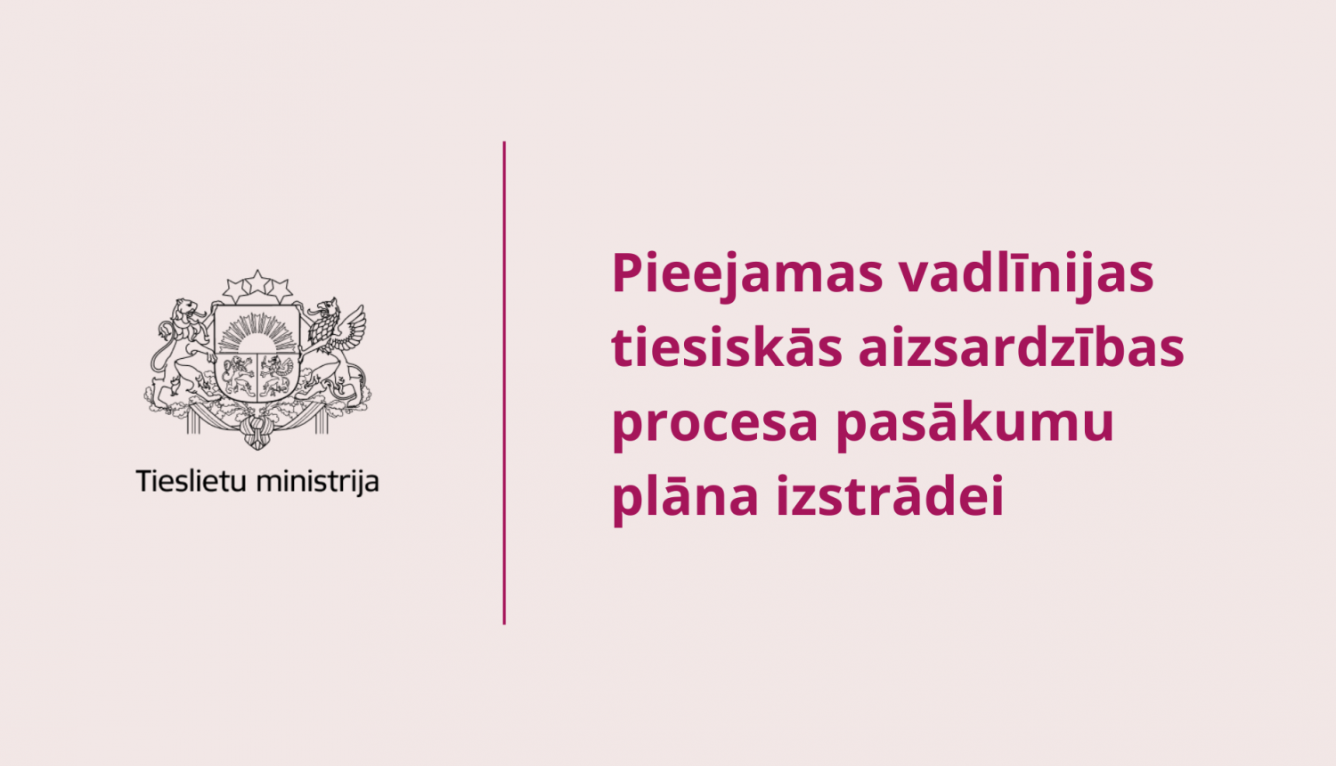 Vadlīnijas TAP pasākumu plāna izstrādei